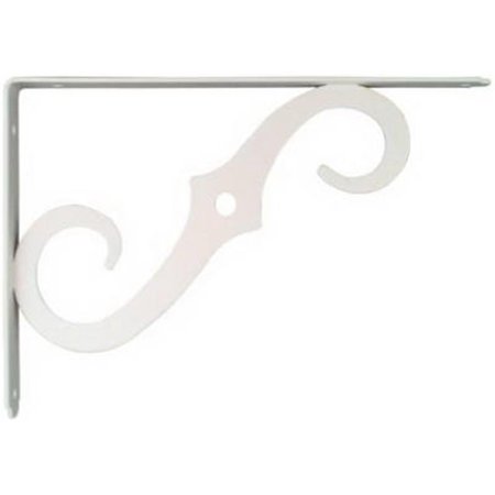 KEEN N229-443 10 x 7 in. Ornamental Bracket; Antique White KE878760